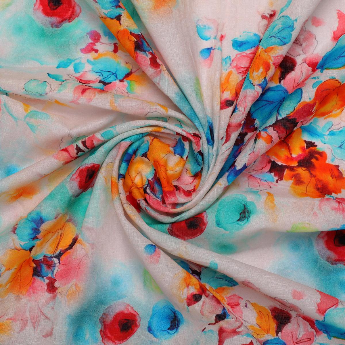 Cotton chiffon clearance fabric