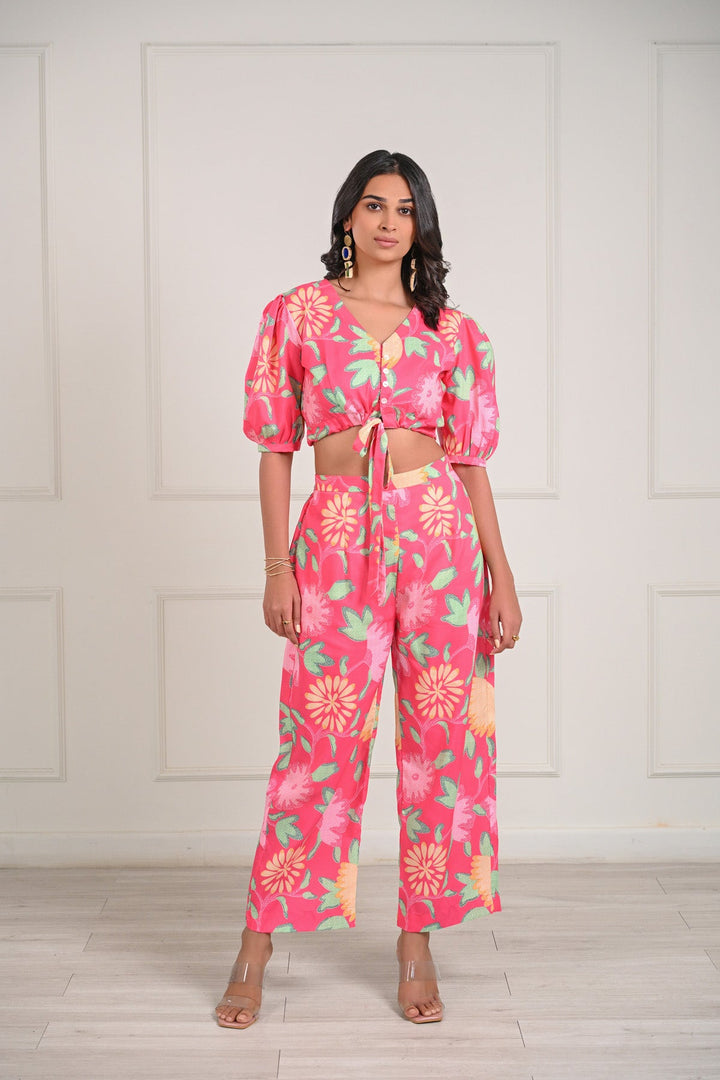 Floral Print Co Ord Set