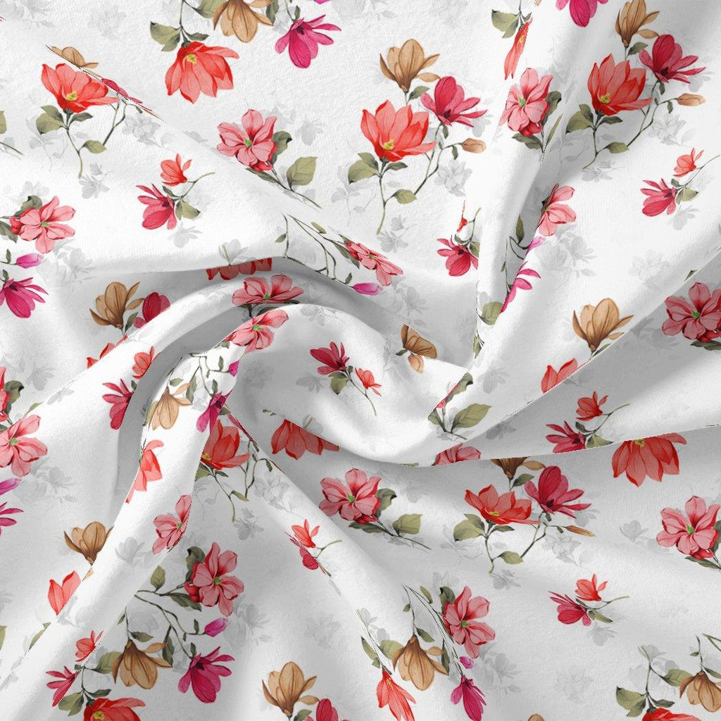 Digital Print Flower Allover Pattern With Stripe.( by chintan1 on
