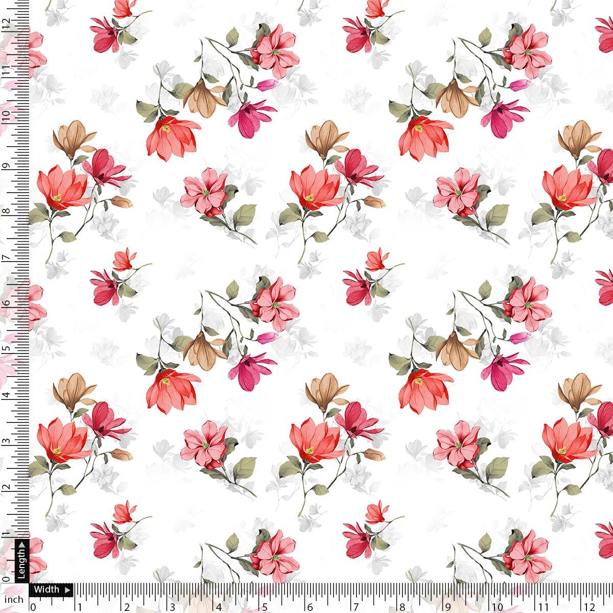 Digital Print Flower Allover Pattern With Stripe.( by chintan1 on DeviantArt