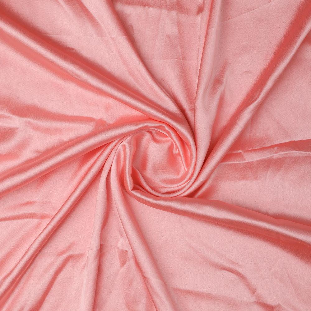 Pink Plain Japan Satin Solid Fabric - FAB VOGUE Studio®