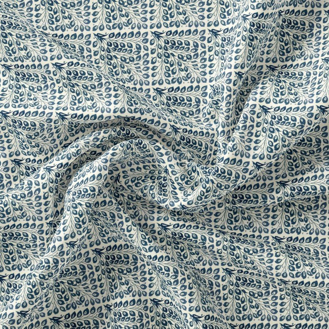 Morpich Block Digital Printed Fabric - Rayon - FAB VOGUE Studio®