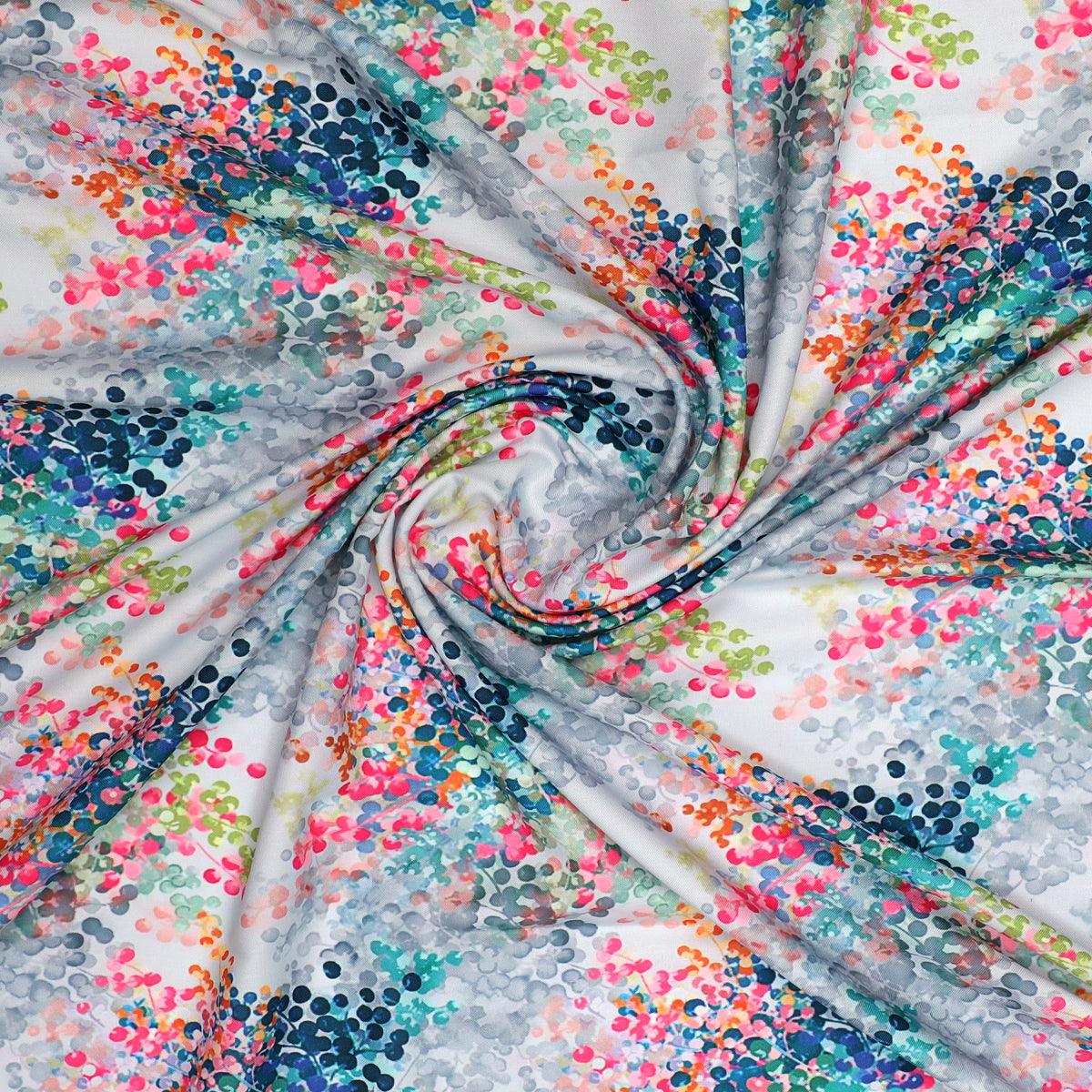 Painted Barries Digital Printed Fabric - FAB VOGUE Studio®