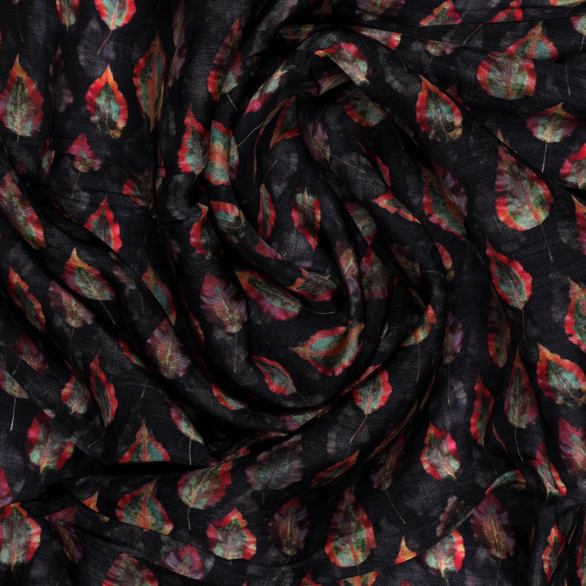 Autumn Leaves Digital Printed Fabrics - FAB VOGUE Studio®