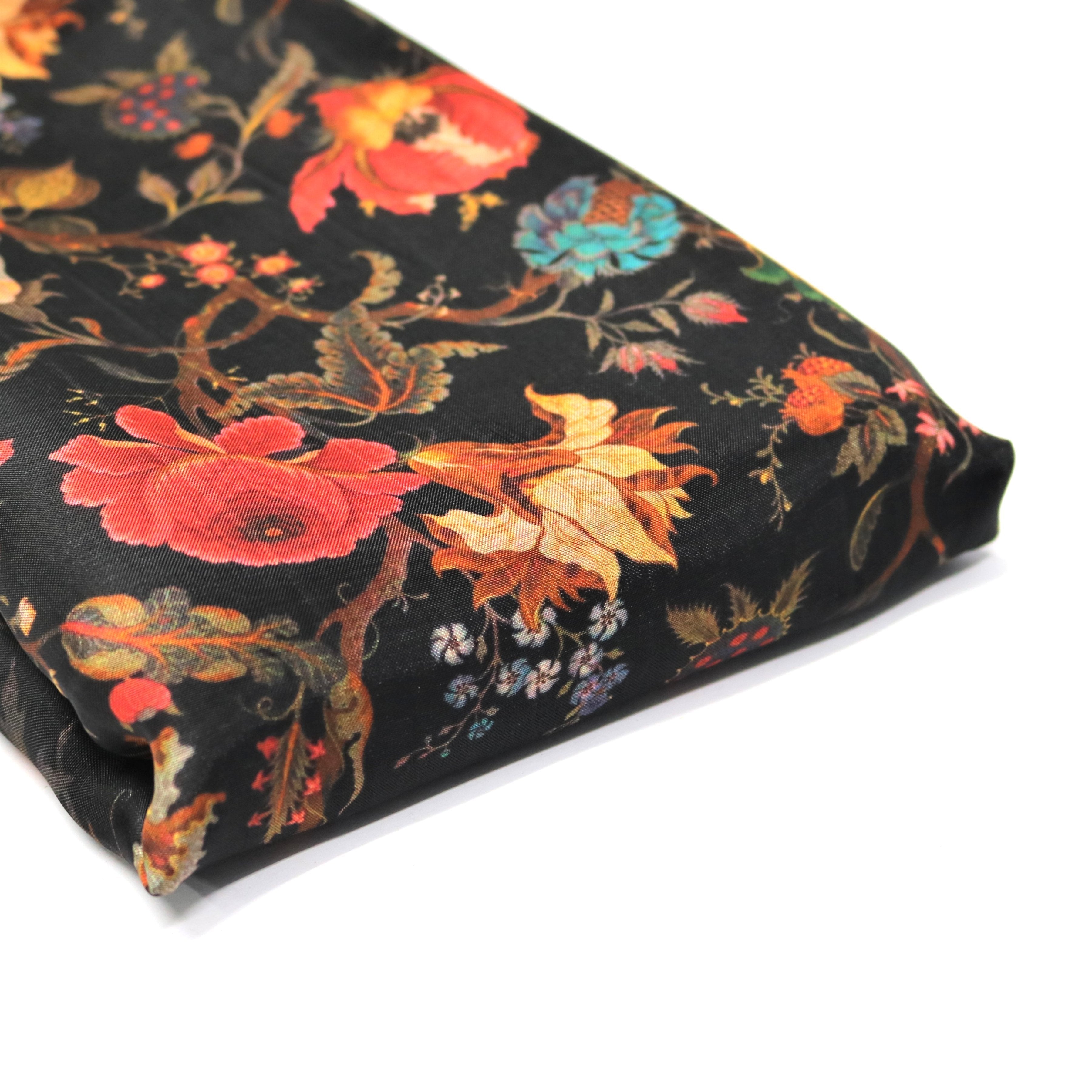 Colorful Floral Digital Printed Fabrics - FAB VOGUE Studio®