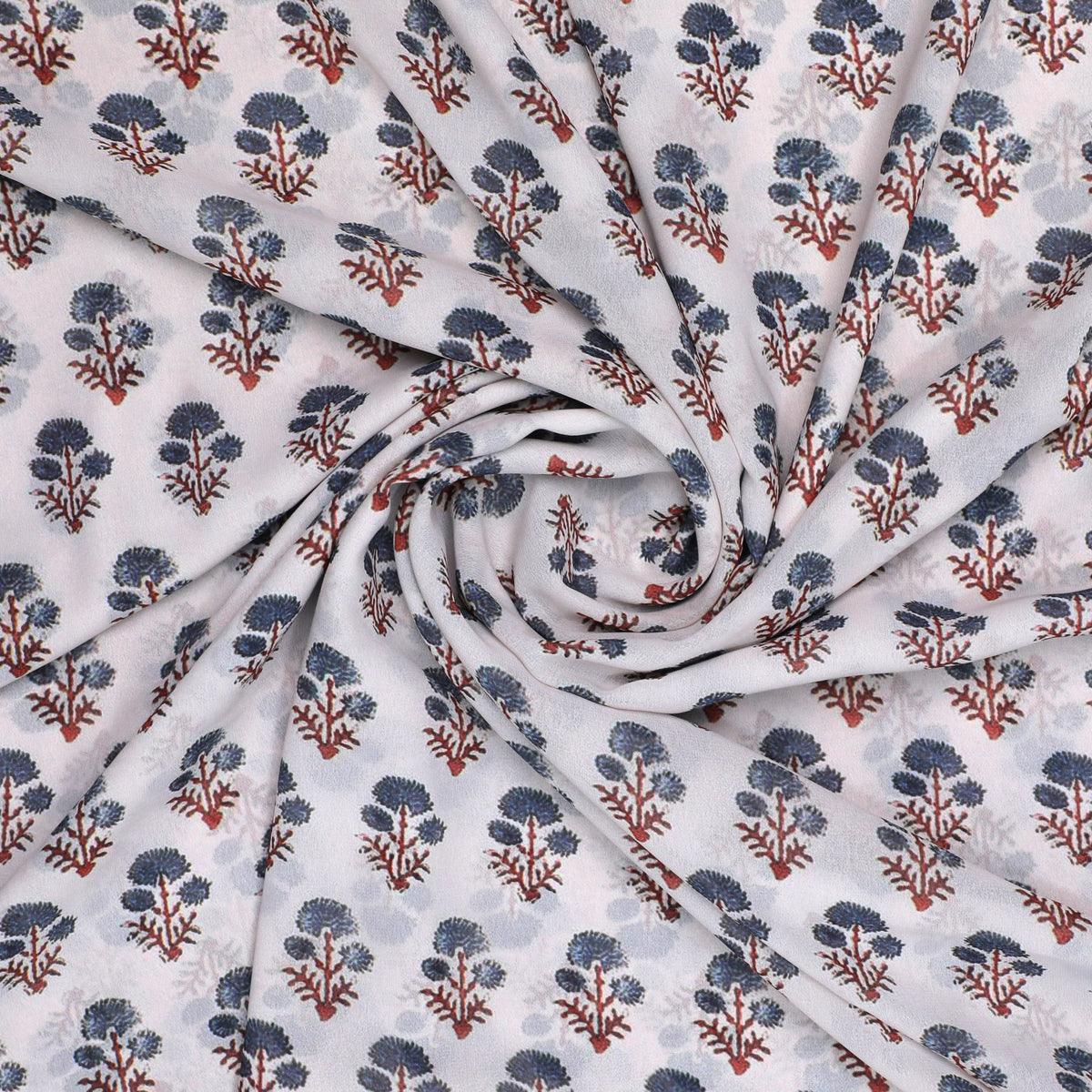 Beautiful Eucalyptus Tree Seamless Digital Printed Fabric - Weightless - FAB VOGUE Studio®